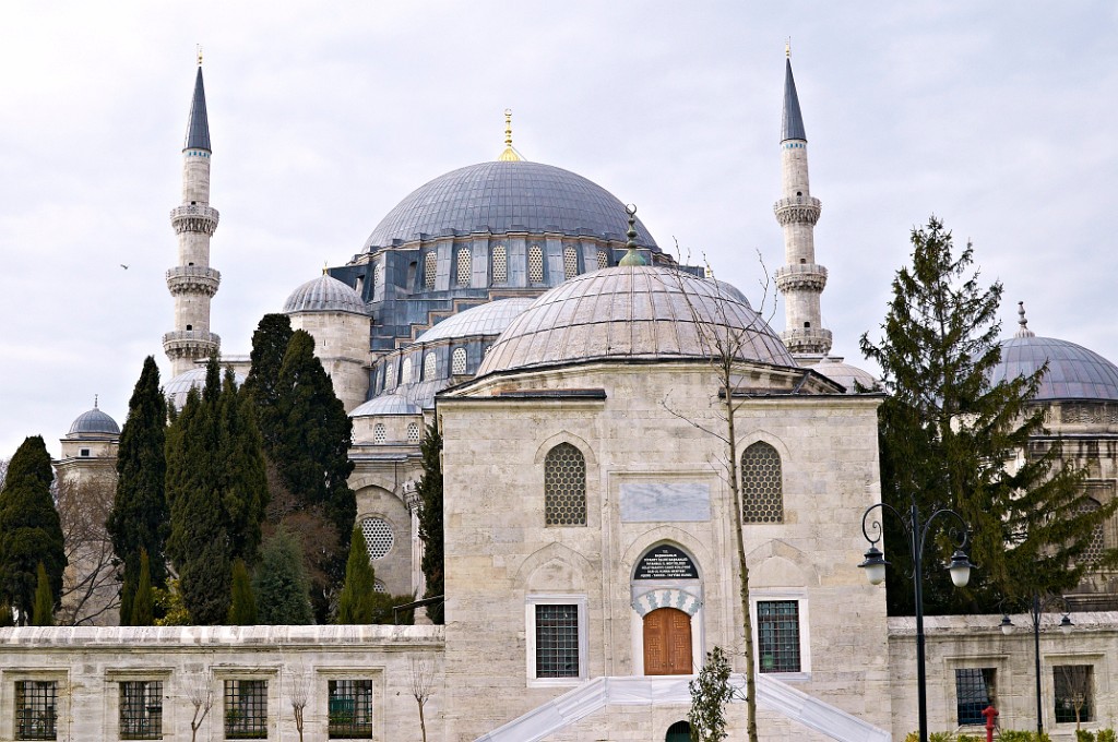Mosquée de Soliman (le magnifique... rien que ça :)! 1557, 2ème + grande d'Istanbul, empire ottoman
